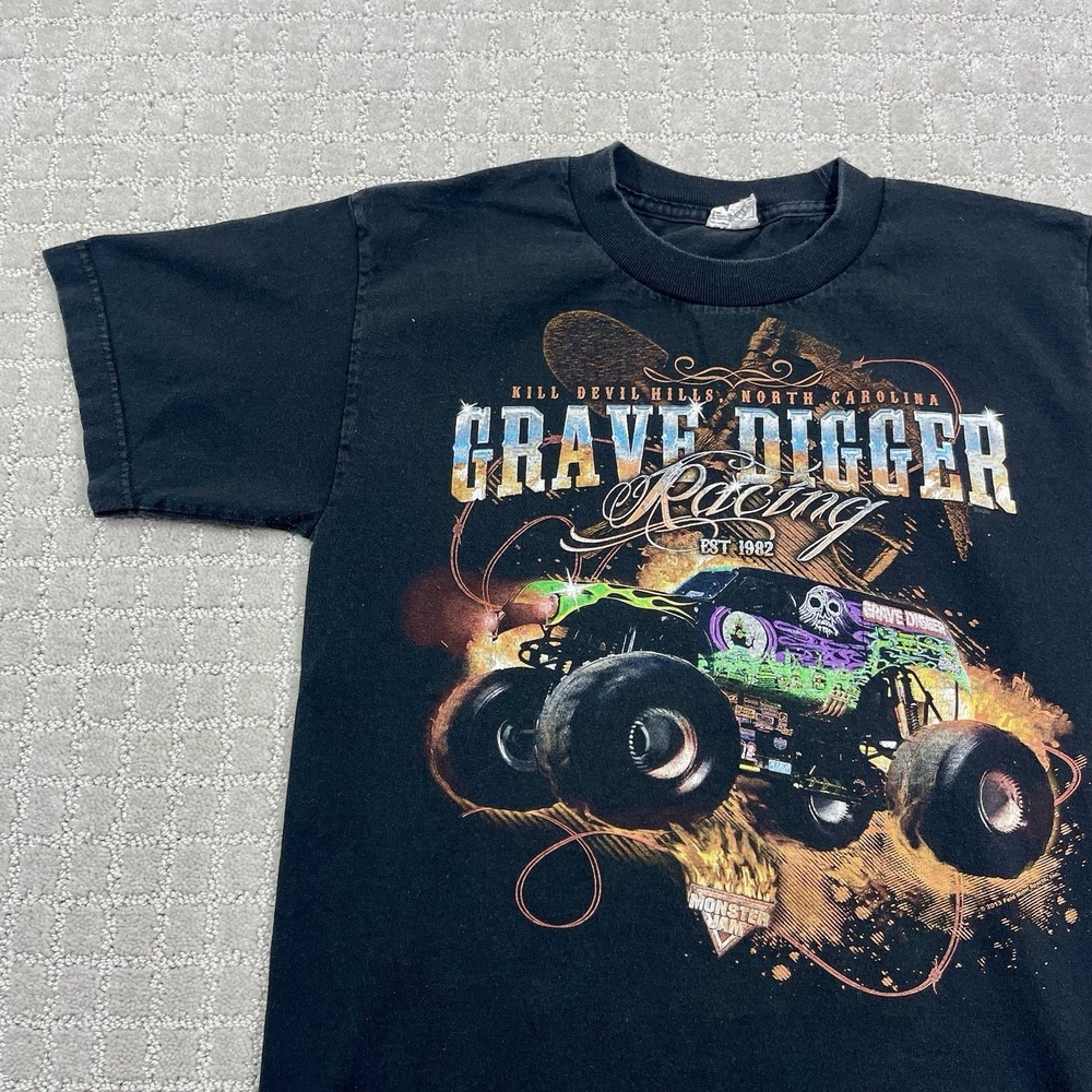 2013 Grave Digger Monster Truck Jam Racing Size‎ Small North Carolina Y2K Tshirt